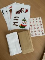 Adventskalender Papiertüten zum Befüllen DIY basteln Kalender Hessen - Groß-Gerau Vorschau