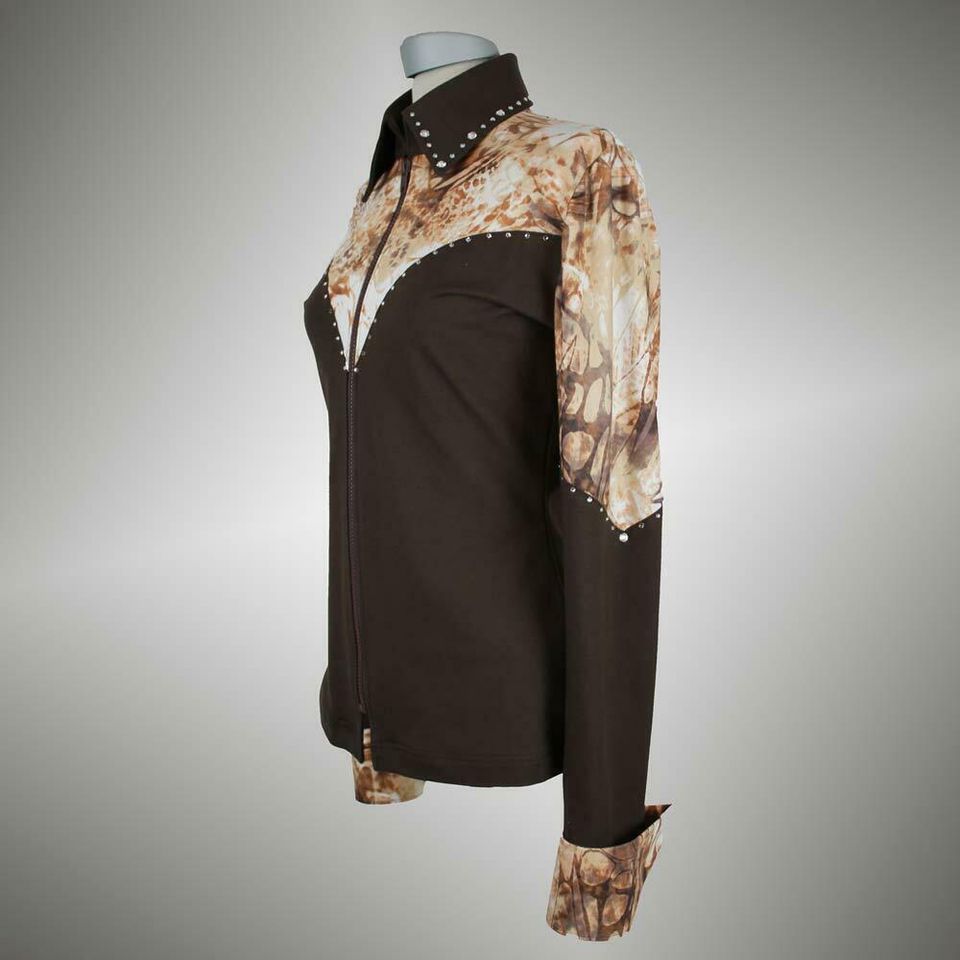 SHOWOUTFIT WESTERNSHOWOUTFIT RAILSHIRT WESTERN SHOWBLUSE Gr. M in Georgenberg