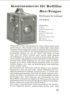Kamera Zeiss Ikon Rollfilm Kastenkamera Fotobox Dresden - Blasewitz Vorschau