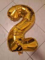 Folienballon Zahl 2 Gold Stuttgart - Weilimdorf Vorschau