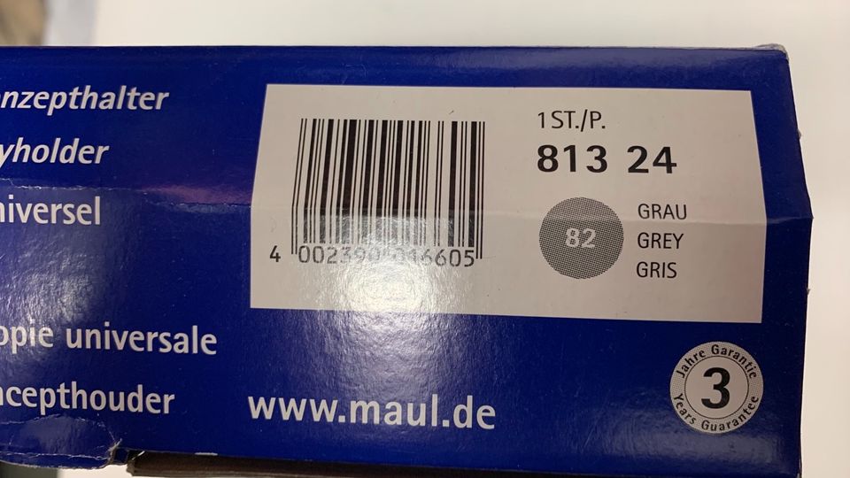 MAUL Konzepthalter universal grau  813 24 NEUPREIS 40€ in Edingen-Neckarhausen