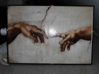 Bild:  Michelangelo Buonarroti Die Erschaffung Adams gerahmt Garz/Rügen - Zudar Vorschau