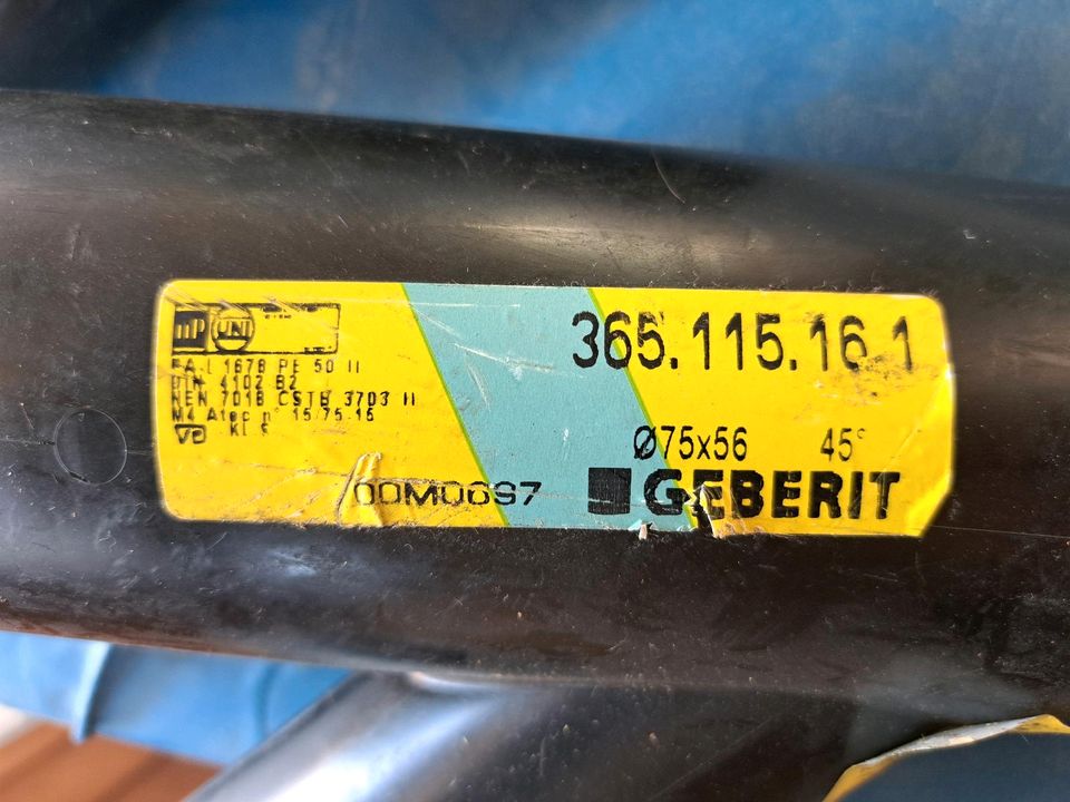 Grberit Abzweig DN 75 / 56 45° PE-HD in Philippsburg