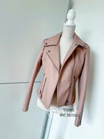 EDC Esprit kurze Lederjacke Kunstleder Biker Crop Bikerjacke rosa Rheinland-Pfalz - Koblenz Vorschau