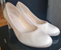 Brautschuhe Rainbow Club Grace ivory Satin 7,5 bzw. 40,5 Bayern - Starnberg Vorschau