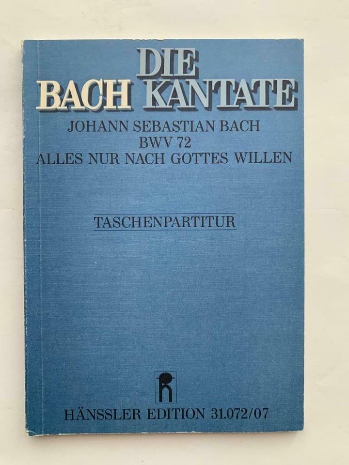 Johann Sebastian Bach (BWV 72) Kantate:Alles nur nach Gottes Will in Dortmund