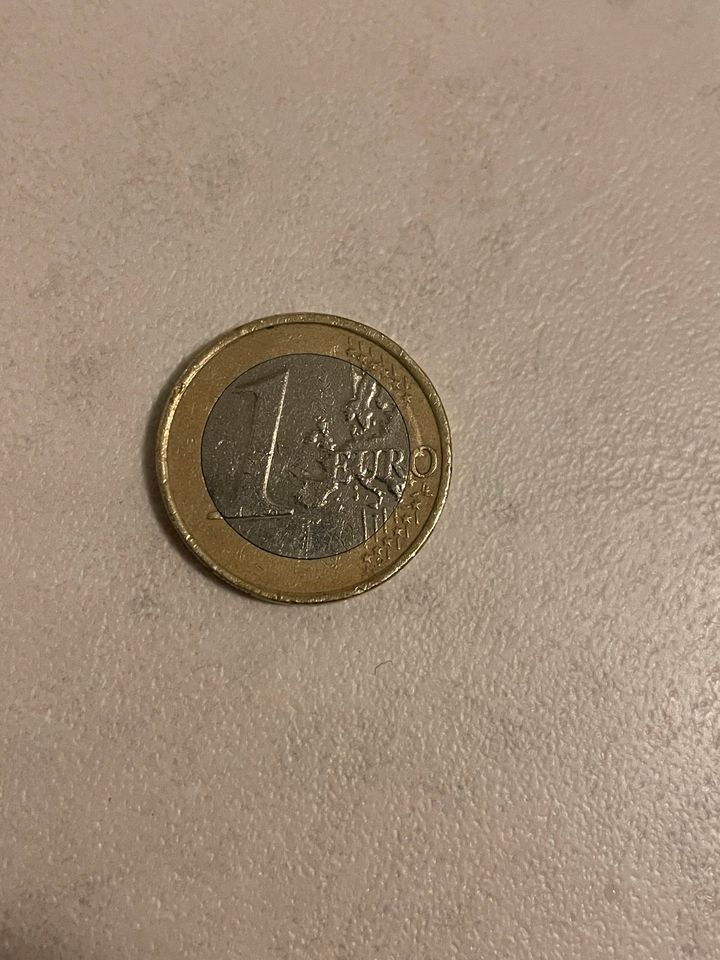 1 Euro Münze Eule in Bergisch Gladbach