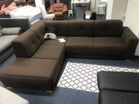 Ecksofa Sofa Federkern Polsterecke Struktur 261 cm Ottomane Braun Hamburg-Mitte - Hamburg Altstadt Vorschau