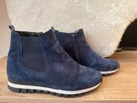 Wildleder Stiefeletten/ Boots Niedersachsen - Edewecht Vorschau