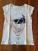 LTB Shirt Totenkopf cremeweiß Saarland - Nonnweiler Vorschau