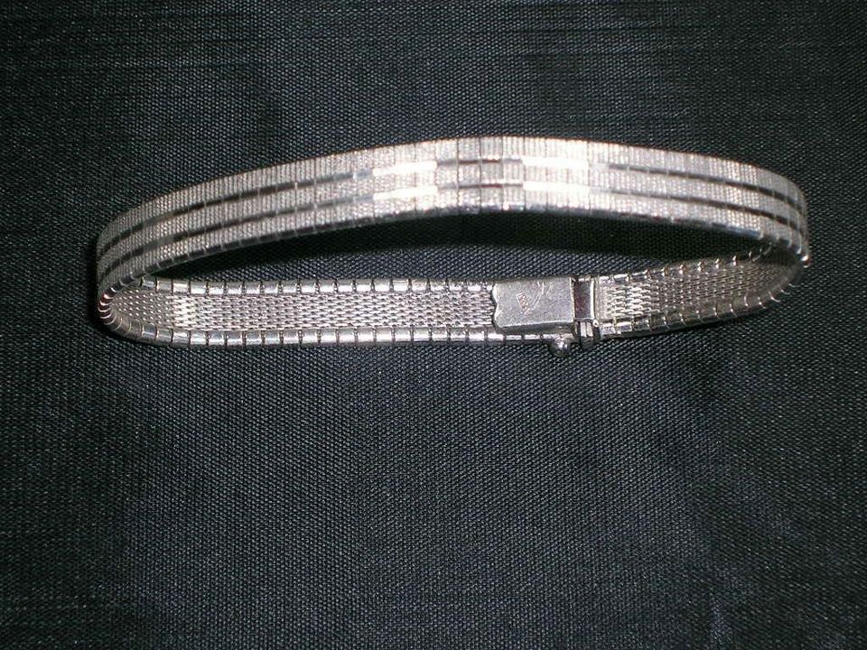 edles antikes Armband, 835 Silber 18,5 cm in Solingen
