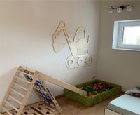 XXL-Wandbild Bagger / Deko Kinderzimmer / Holzbild Bayern - Geiselhöring Vorschau