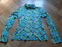 Bluse grün gemustert im Sixtiesstyle 90er Yannick Gr. 36 Neuhausen-Nymphenburg - Neuhausen Vorschau