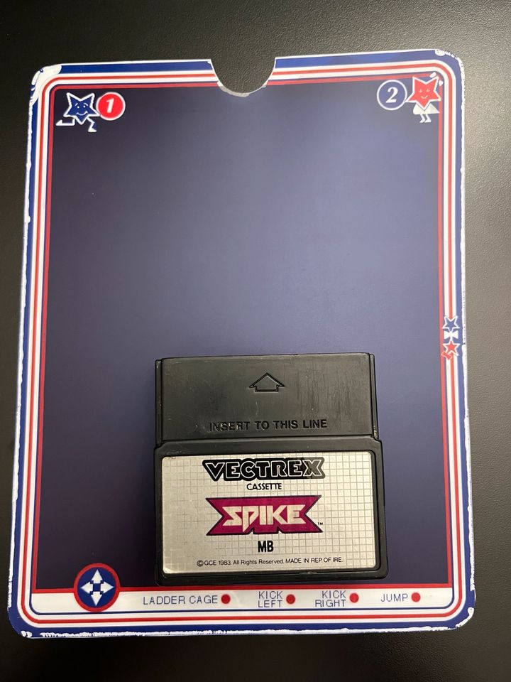 Vectrex Spiel Spike mit Overlay in Düsseldorf