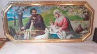 Heiligenbild Maria und Josef mit Jesuskind im Goldrahmen Baden-Württemberg - Rottenburg am Neckar Vorschau