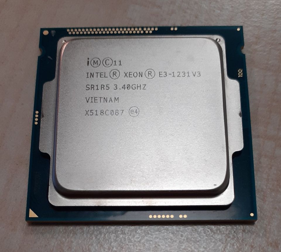 CPU Prozessor Intel Xeon E3-1231 V3,  3,4 GHz in Hamburg