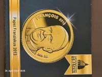 Gold Gedenkmünze Papst Franziskus 2013 Durchmesser 11mm 0,5g Bayern - Senden Vorschau