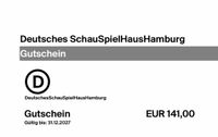 Gutschein Code Wert 141,-€ für Deutsches SchauSpielHaus Hamburg Brandenburg - Trebbin Vorschau