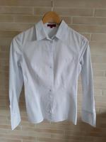 Hugo Businessbluse weiß/hellblau Hessen - Offenbach Vorschau