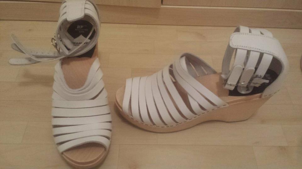 Swedish Hasbeens Clog, Sandalen, Damen Sandale Clog Weiß in Berlin