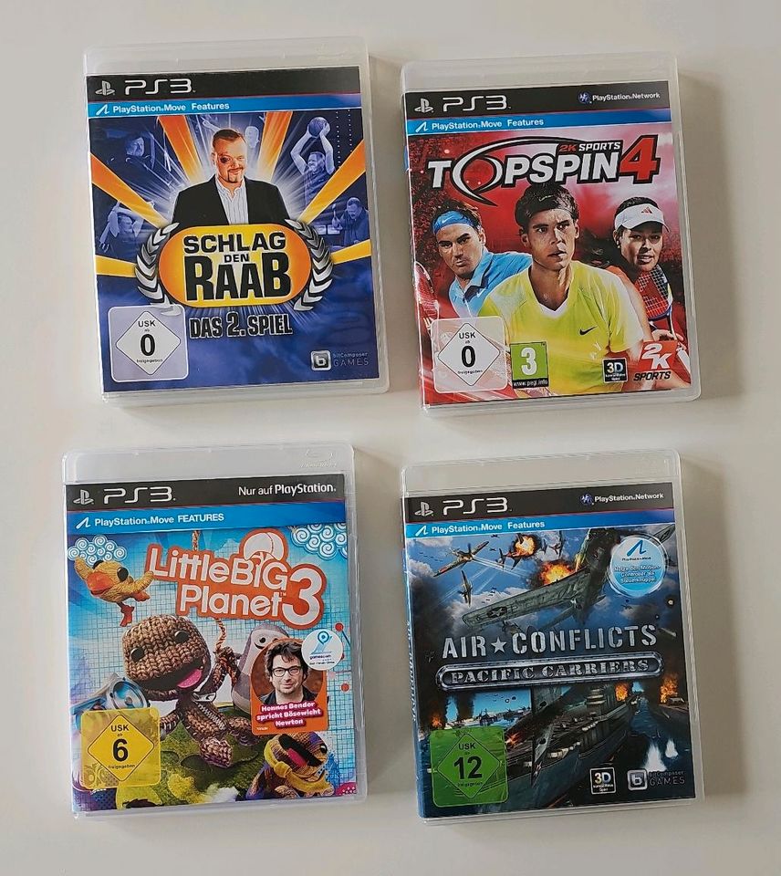 PS3 PlayStation 3 Spiele Paket Move kompatibel Sony Games in Kreuztal