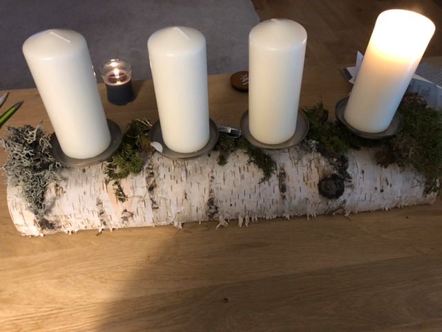 Adventskranz aus Birkenholz - neu ( ohne Kerzen) in Hessen - Rodgau | eBay  Kleinanzeigen ist jetzt Kleinanzeigen