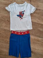 Schlafanzug Pyjama Spiderman Orchestra kurzarm Größe 104 Hessen - Fulda Vorschau