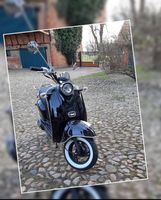 Nova Motors Retro Star 50 Scooter Moped Motorroller Vespa Sachsen-Anhalt - Hansestadt Seehausen Vorschau