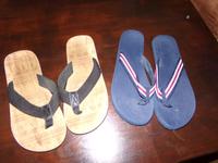 Flipflops Zehentrenner blau rot beige schwarz Herren 44 Hessen - Florstadt Vorschau