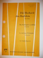 Noten "Die Hochzeit des Harlekin" (Ouvertüre) für Akkordeon I/II Baden-Württemberg - Ditzingen Vorschau