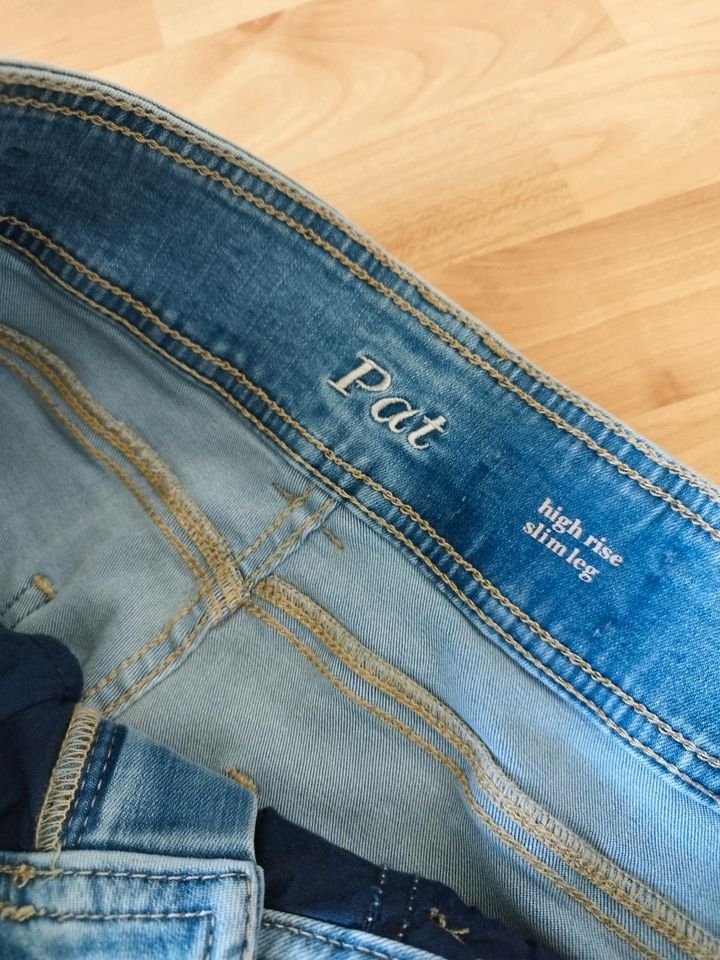 Jeans W42 L28 Damen Gr. 40/42 L-XL PADDOCK'S ♥️High Waist Stretch in Bad Waldsee