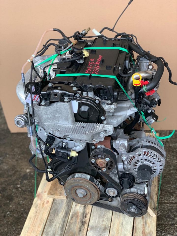 ✔️ Motor M9T706 M9T.706 2.3DCI BITURBO 170PS RENAULT MASTER 58TKM in Berlin