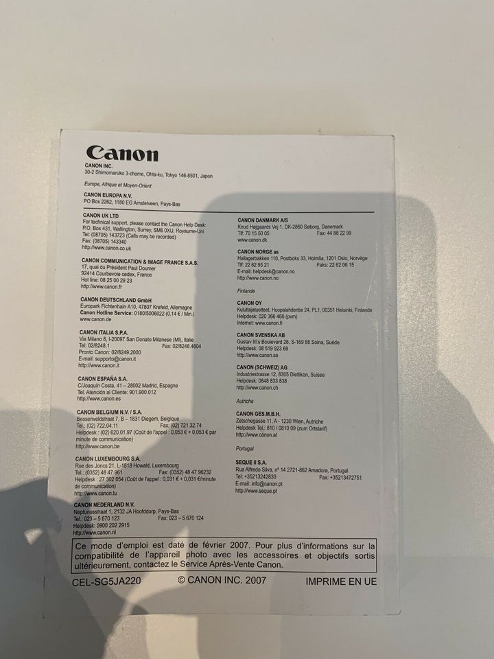Verschiedene Anleitungen für Kamera & Co in Berlin
