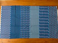 140x80cm Stoff Baumwolle Muster blau rot Rest Patchwork Quilt Hannover - Vahrenwald-List Vorschau