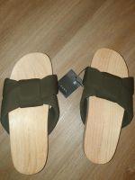 Zara Schuhe sandalen/holzschuhe  oliv grösse  37 NEU mit etikett Niedersachsen - Wedemark Vorschau
