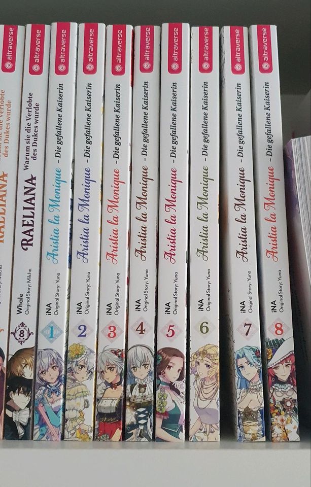 Aristia la Monique, die gefallene Kaiserin 1-8 manga in Hannover