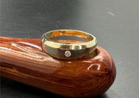 333 8k Gelb-, Weißgold Ring Stein Schmuck Geschenk Verlobung Gr62 Berlin - Steglitz Vorschau