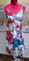 Tom Tailor Sommerkleid Gr.38 M weiß rot blau geblümt super Zustan Schleswig-Holstein - Bargteheide Vorschau