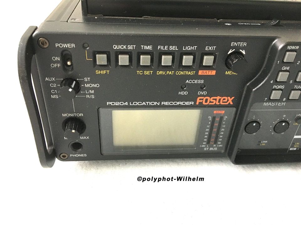 FOSTEX " PD-204 "  HD/DVD - AUDIO RECORDER mit 4-Kanal-Mischpult in Bielefeld
