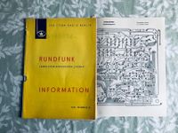 Rundfunk – Information 1963 – 24 Koffersuper Stern 4 Sachsen-Anhalt - Magdeburg Vorschau