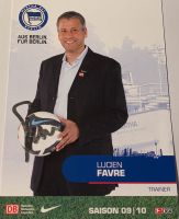 Hertha BSC Autogrammkarte Lucien Favre Handsigniert Berlin - Mitte Vorschau