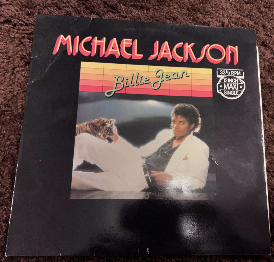 Vinyl Schallplatte Michael Jackson – Billie Jean in Alt Ruppin