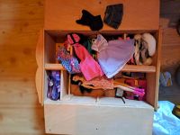 Barbie mit Kleidung und Puppenschrank Brandenburg - Brieselang Vorschau