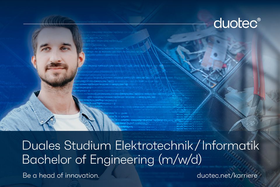 Duales Studium Elektrotechnik / Informatik (B.Eng.) | (m/w/d) in Halver