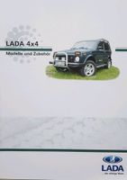 Prospekt Lada 4 x 4 Modelle und Zubehör Sachsen - Frohburg Vorschau