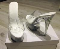 Gogo High Heels / Pantolette Clear Gr. 42 *Neuware/OVP* Nordrhein-Westfalen - Heiligenhaus Vorschau