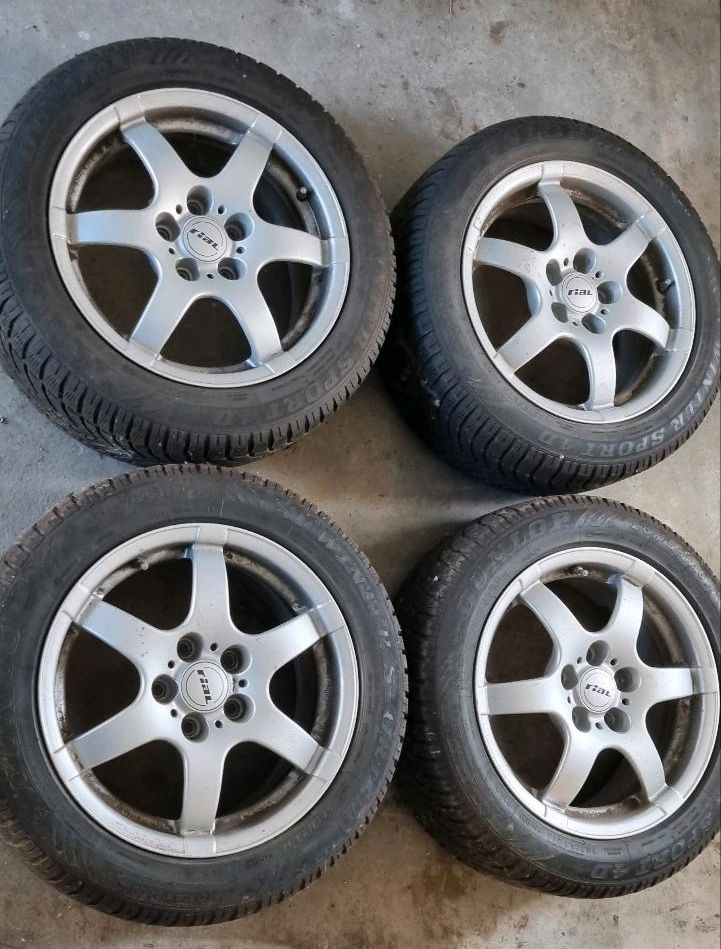 Rial Alufelgen Winterreifen 205/55 R16 in Markt Indersdorf