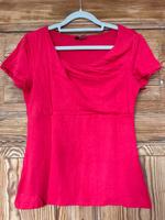 Qiero * Wasserfall T-Shirt * rot * Gr. 36 Sachsen-Anhalt - Halle Vorschau