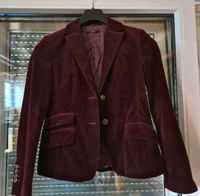 Cord Blazer Damen Hugo Boss Gr.38 Beere burgundy TIPTOP Baden-Württemberg - Schwetzingen Vorschau