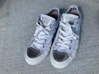 Sehr gut erhalten: Chucks Converse All Star weiß silber 36,5 Nordrhein-Westfalen - Hamm Vorschau